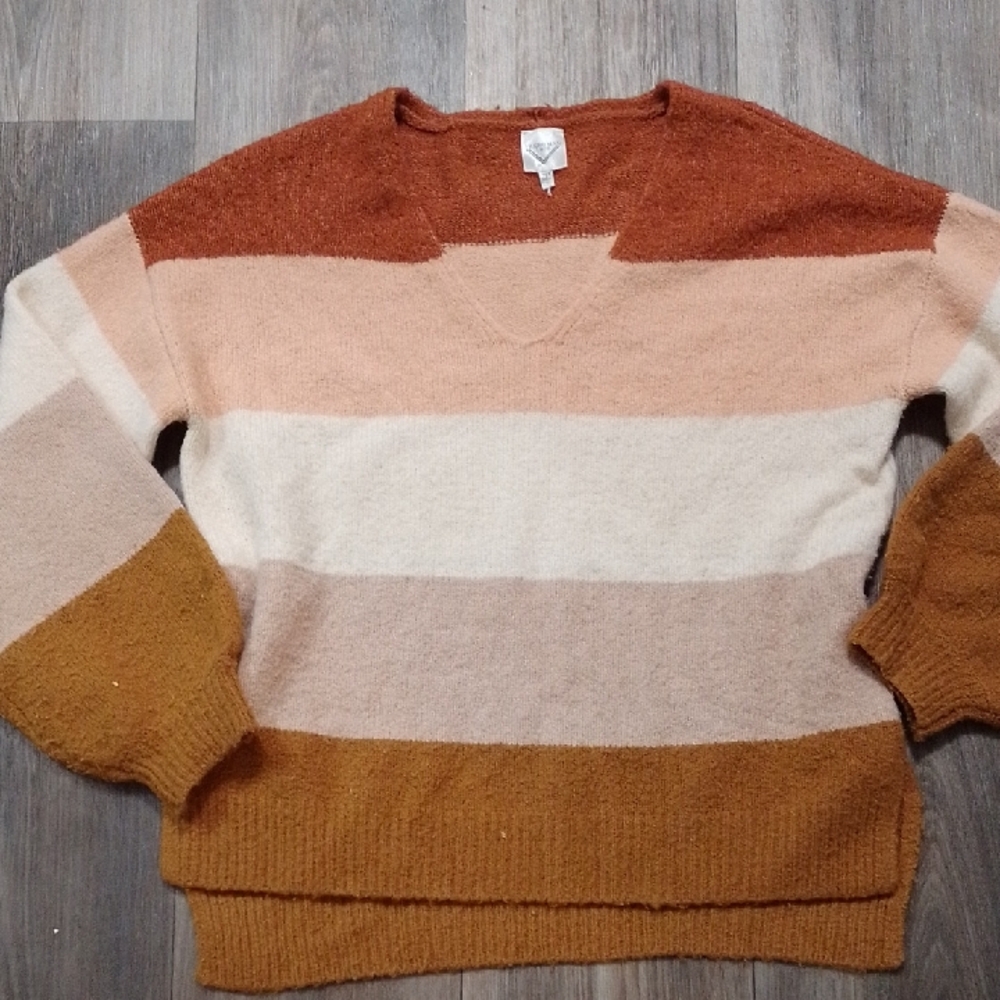 Freshman 1996  Rust Knit Sweater